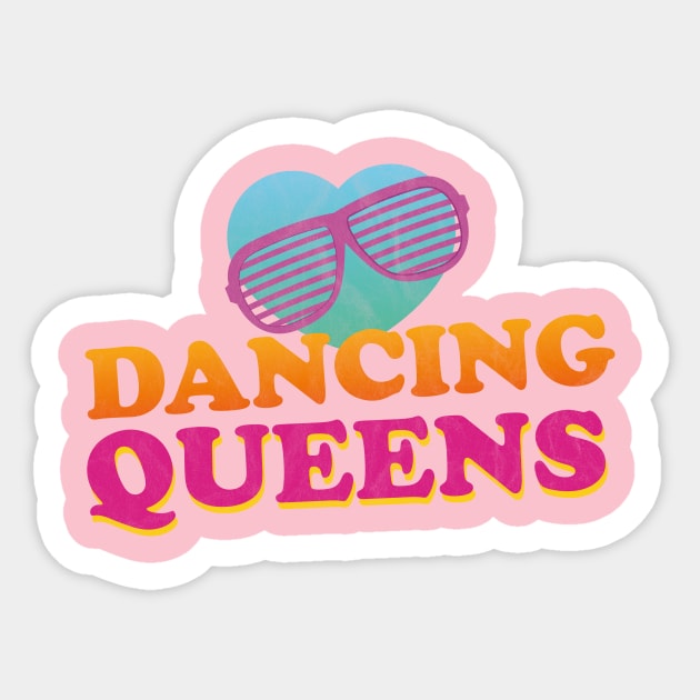 Disco Bachelorette - 90s disco bride Sticker by OutfittersAve